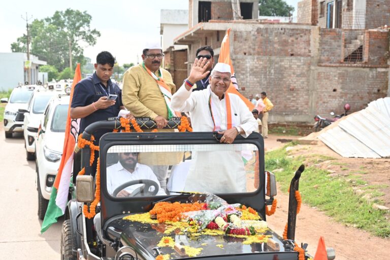 दुर्ग जिला – छत्तीसगढ़ सरकार ने अपनी जनहितैषी नीतियों के चलते लोगों का भरोसा जीता – ताम्रध्वज साहू