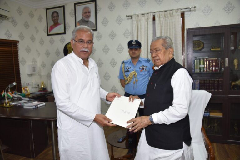 रायपुर – भूपेश बघेल ने सीएम पद से इस्तीफा देने पहुंचे राजभवन उस दौरान क्या कहा पढ़िए पूरी खबर…