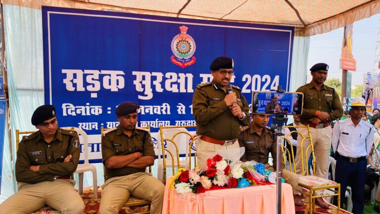 दुर्ग जिला – सडक सुरक्षा माह के 20 वें दिन पुलगांव चौक से यातायात जागरूकता टैक्टर रैली पढ़िए पूरी खबर…