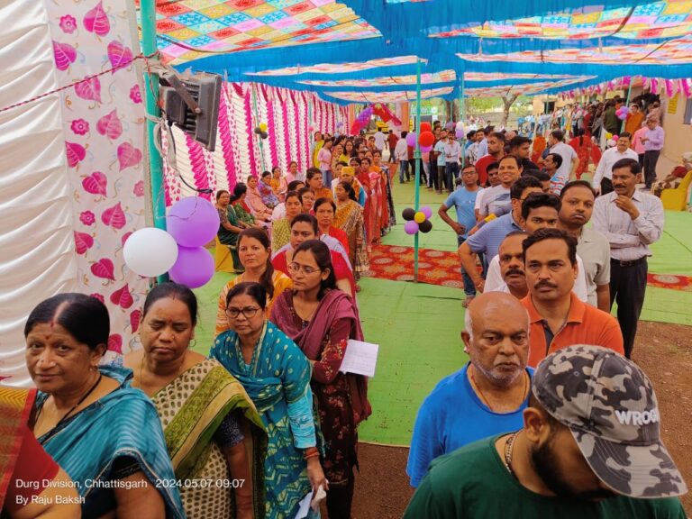 दुर्ग जिले में शांतिपूर्ण मतदान संपन्न मतदान के प्रति लोगों में भारी उत्साह लोकसभा क्षेत्र में मतदान प्रतिशत पढ़िए पूरी खबर…